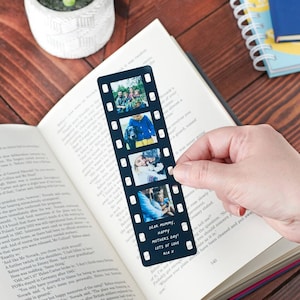 Personalised Photo Reel Bookmark