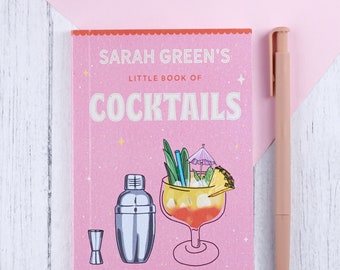 Personalised Pocket Cocktail Book