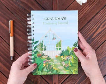 Personalised Gardening Journal