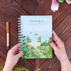 Personalised Gardening Journal