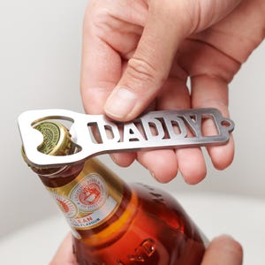 Personalised Solid Steel Bottle Opener