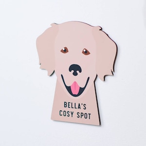 Gepersonaliseerde bedbord hondenras