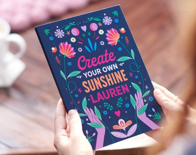 Personalised Create Your Own Sunshine Notebook