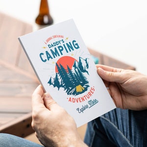 Personalised Camping Journal Notebook