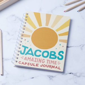 Personalised Children's Time Capsule Journal