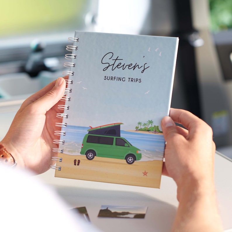 Personalised Campervan & Motorhome Travel Journal Notebook image 15