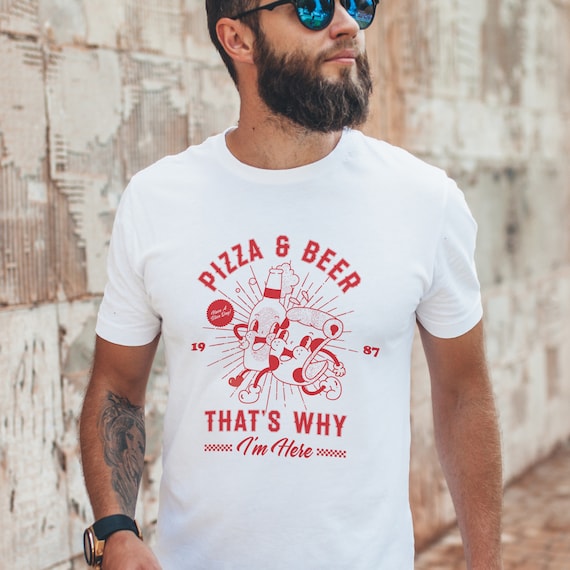 Pizza And Beer T-Shirt Pizza And Beer T-Shirt