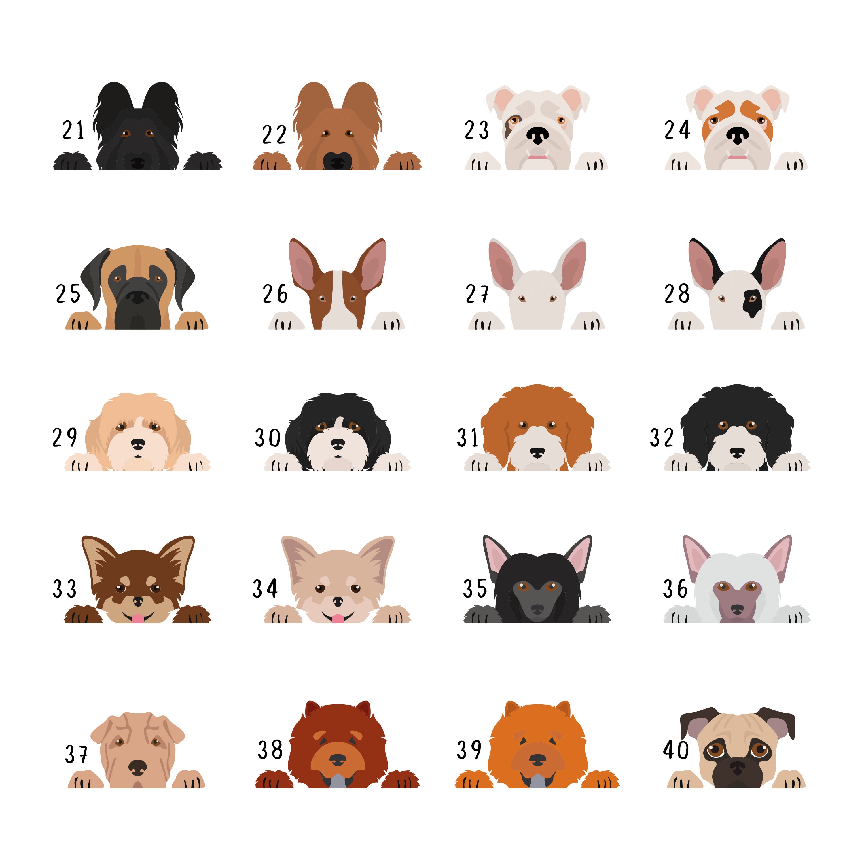 Personalised Dog Breed Treat Tin
