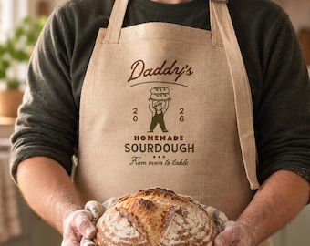 Personalised Bread Baking Apron
