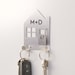 Personalised New Home Couples Key Holder