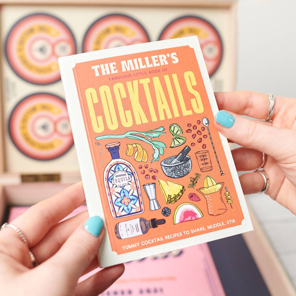 Personalised Cocktail Bar In A Box Etsy