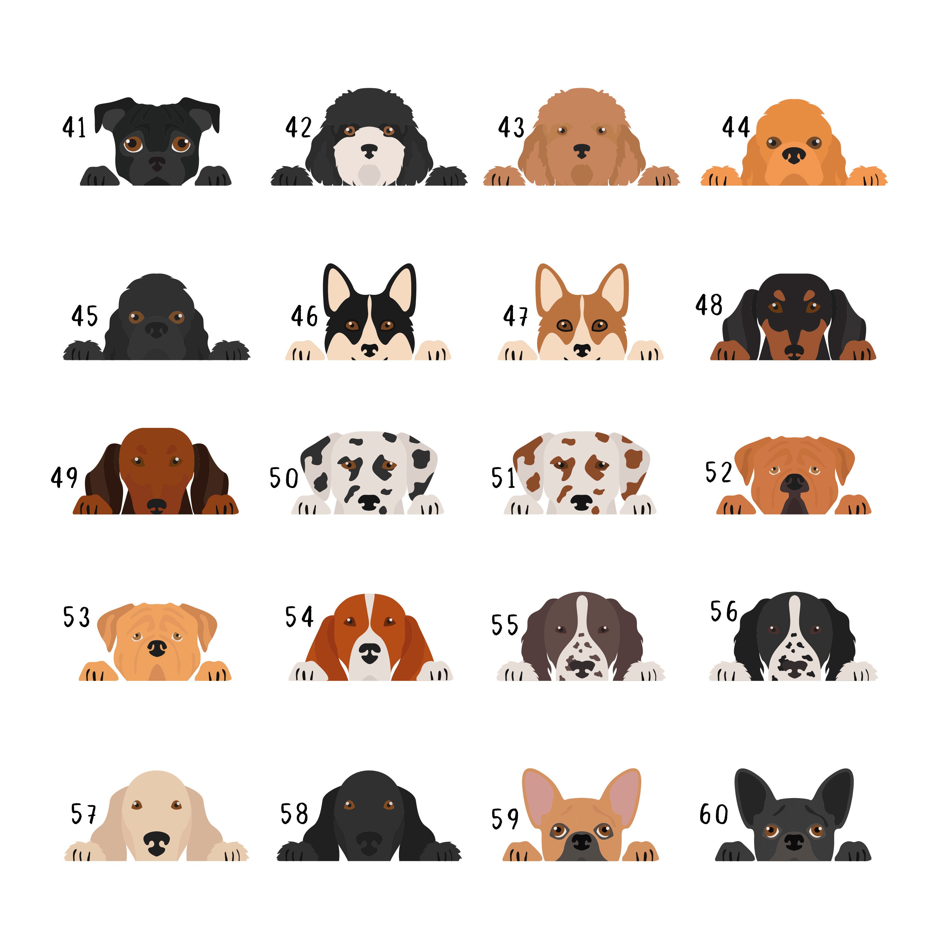 Personalised Dog Breed Treat Tin