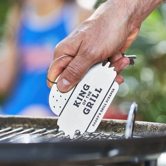 Personalised Burger Bbq Grill Scraper