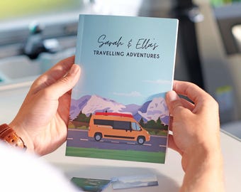 Cuaderno de viaje personalizado para autocaravanas y furgonetas camper