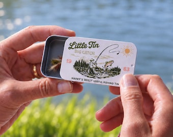 Personalised Pocket Fishing Tin