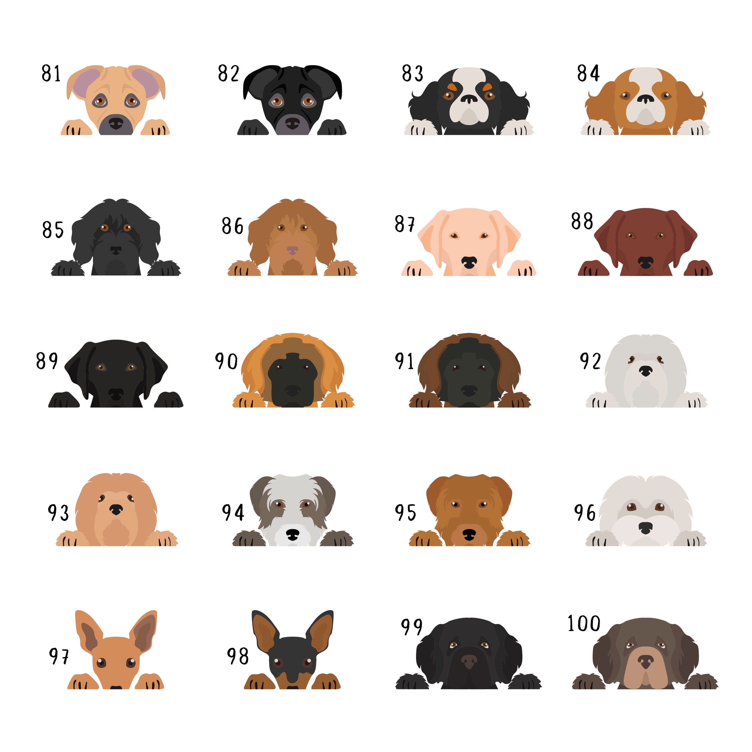 Personalised Dog Breed Treat Tin