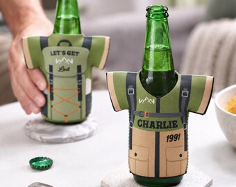 Personalised Hiking Shirt Can Cooler