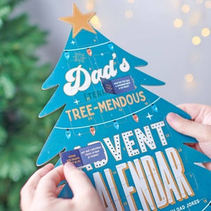 Personalised Funny Dad Joke Advent Calendar image 4