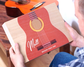 Personalised Guitar Gift Set