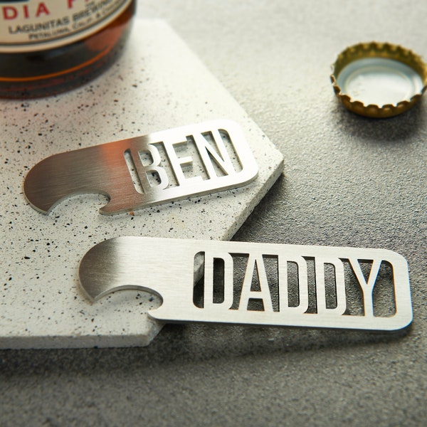 Personalised Name Bottle Opener