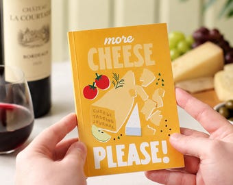 More Cheese Please' Cheese Tasting Pocket Journal