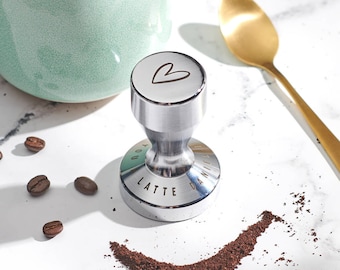 Personalised I Love You A Latte Coffee Tamper