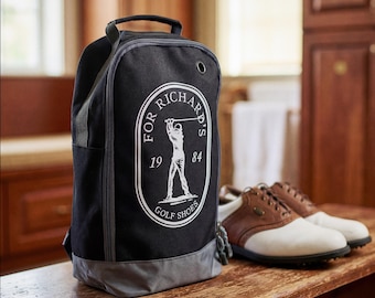 Personalised Golf Shoe Bag