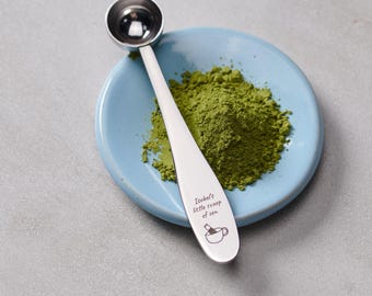 Personalised Metal Matcha Scoop