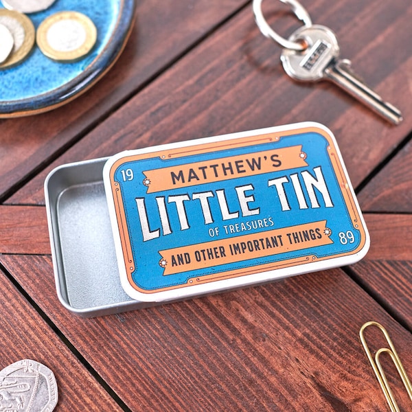 Personalised Pocket Tin