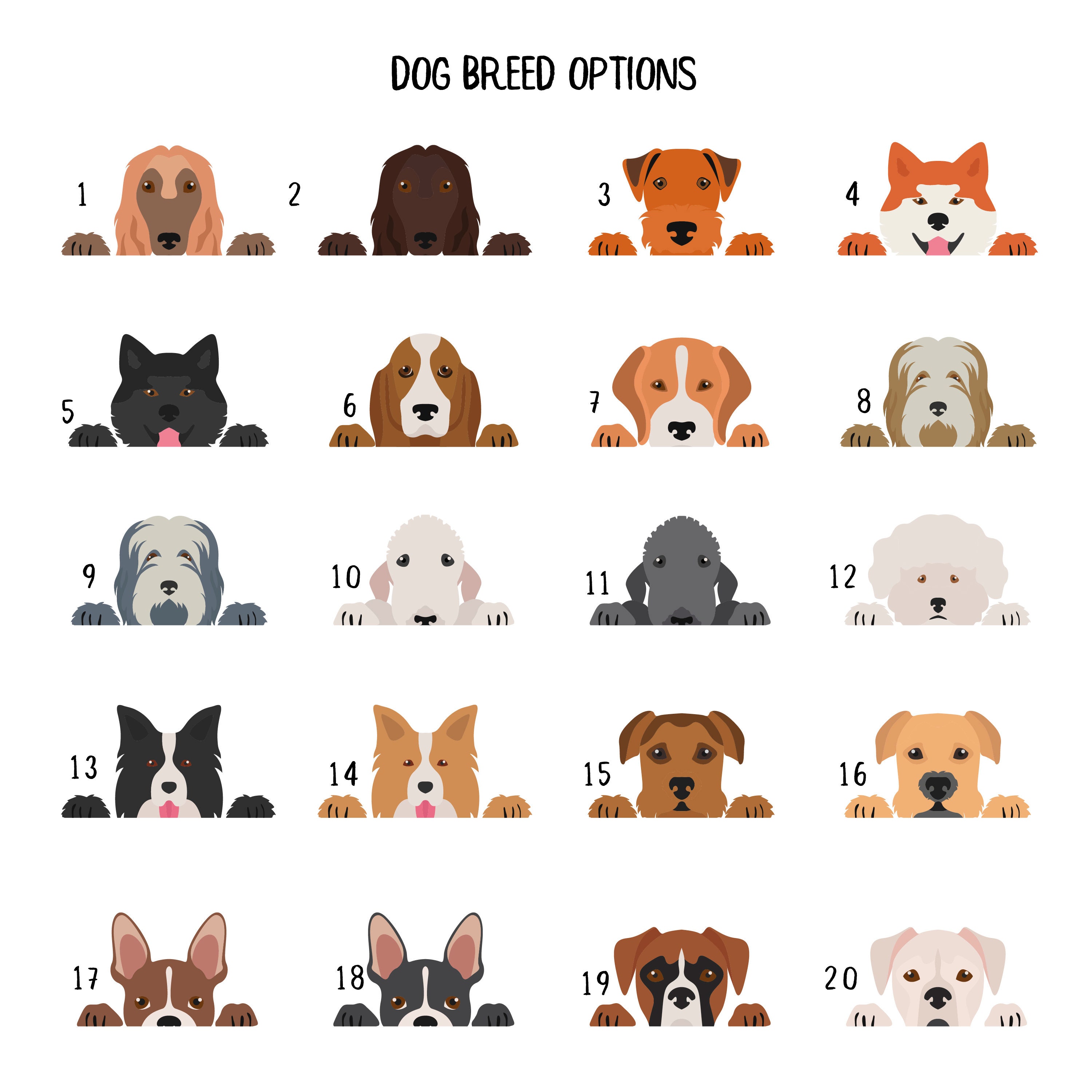 Personalised Dog Breed Treat Tin