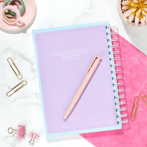 Personalised Zodiac Star Sign Notebook image 3