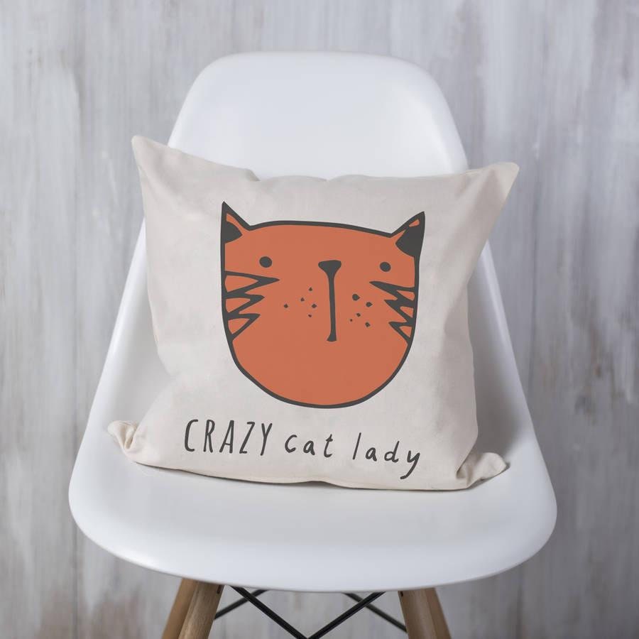 Crazy Cat Lady - Coussin Oreiller