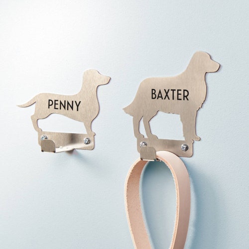 Personalised Dog Lead Holder Etsy UK