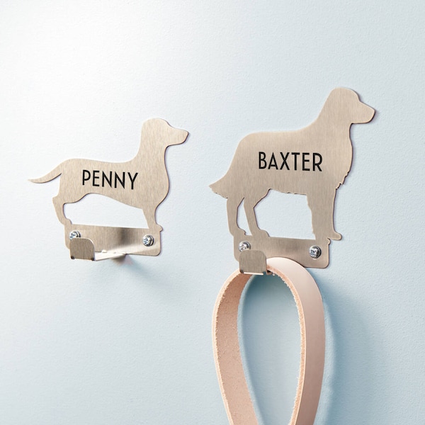 Personalised Dog Lead Holder