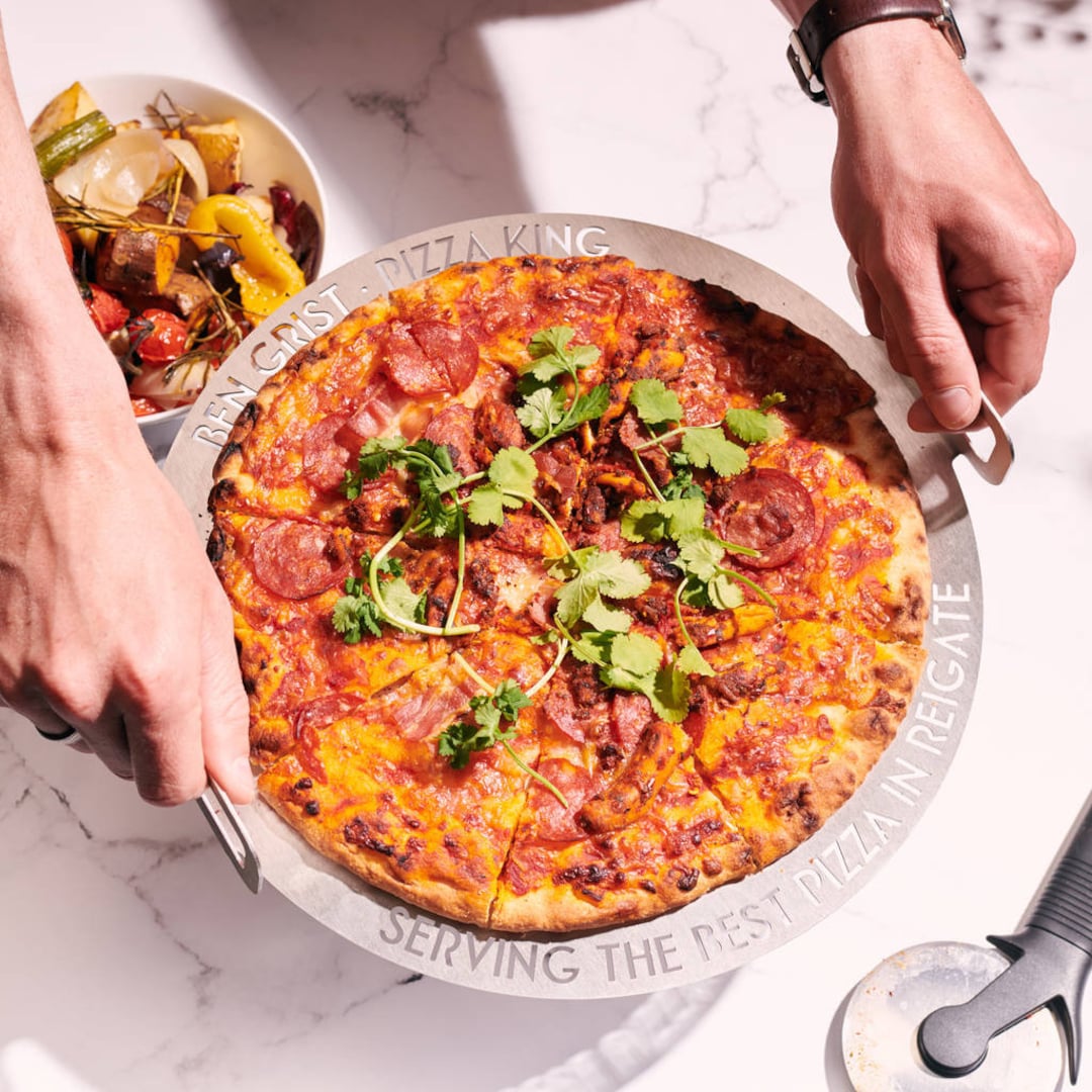 Personalised Bbq Pizza Plate Etsy UK