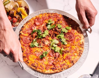 Personalised Bbq Pizza Plate