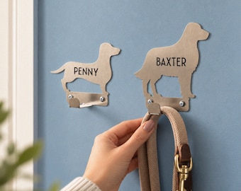 Personalised Dog Lead Holder