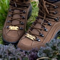Personalised Solid Brass Hiking Boot Shoe Tags - Custom Outdoor Adventure Gift, Hiking Gift, Walking Gift product logo