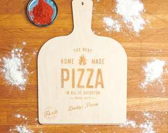 Personalised Wooden Pizza Peel