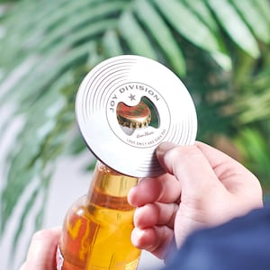 Personalised Music Record Bottle Opener