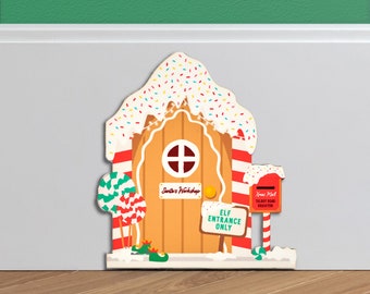 Personalised Santa's Workshop Elf Mini Door