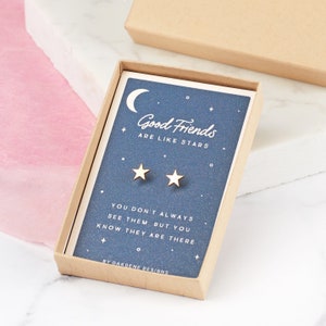 Personalised Star Stud Earrings