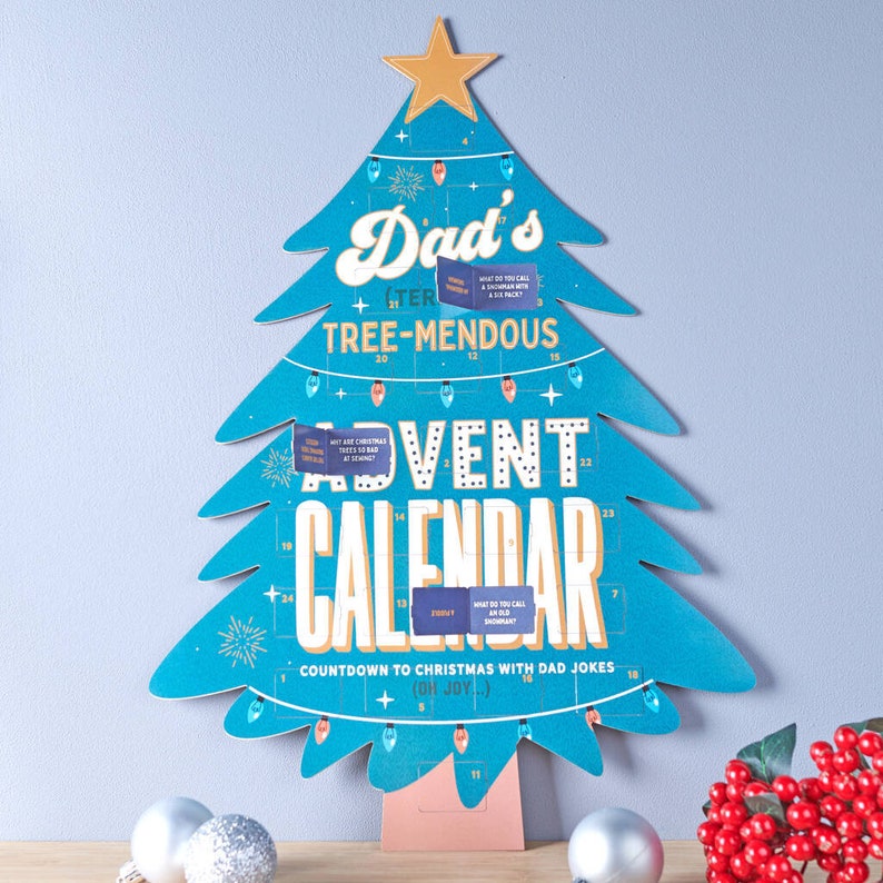 Personalised Funny Dad Joke Advent Calendar image 3