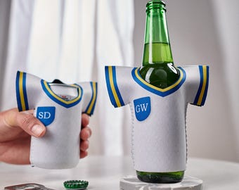Personalised Cricket Shirt Can Cooler