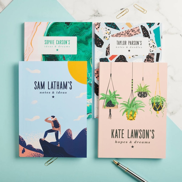 Design Your Own Personalised Notebook