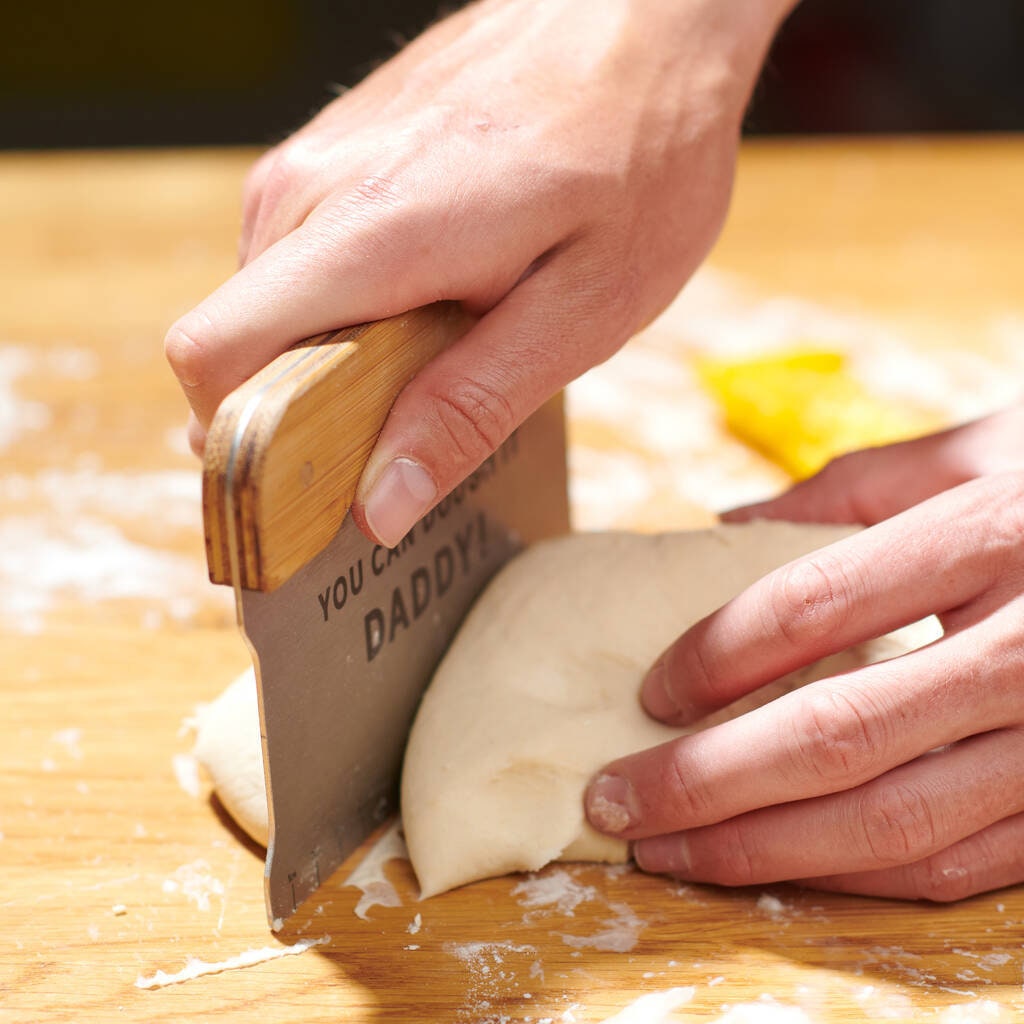 Personalised &#39;You Can Dough It&#39; Dough Scraper