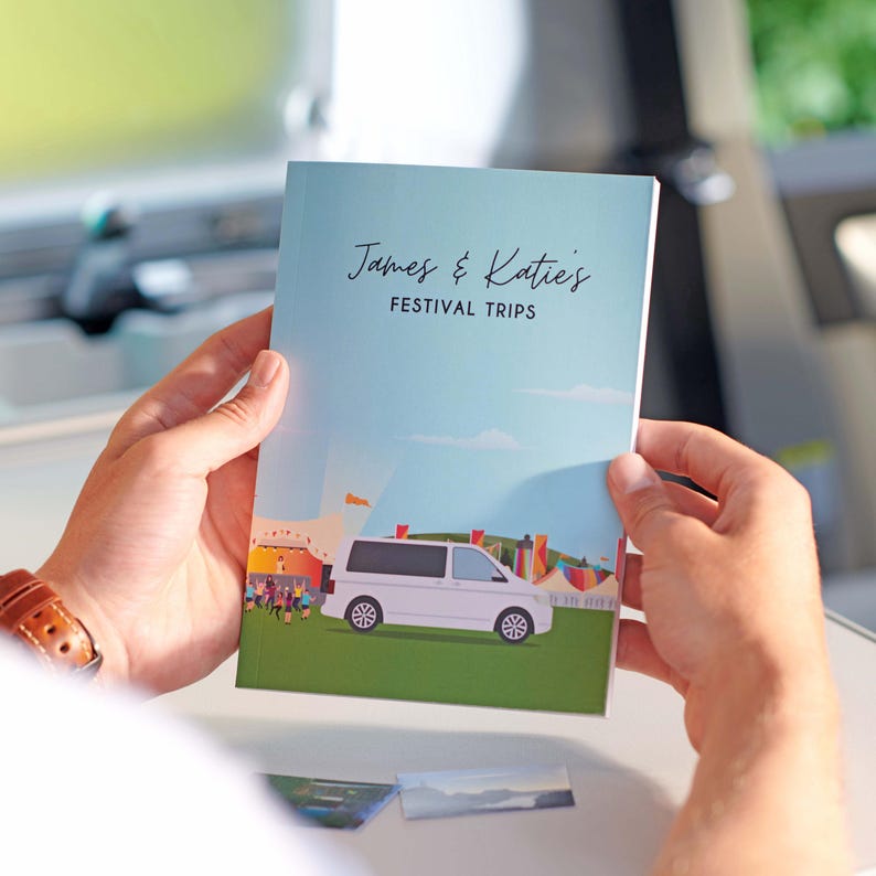 Personalised Campervan & Motorhome Travel Journal Notebook image 14