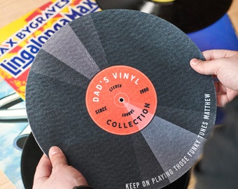 Personalised Music Record Slipmat