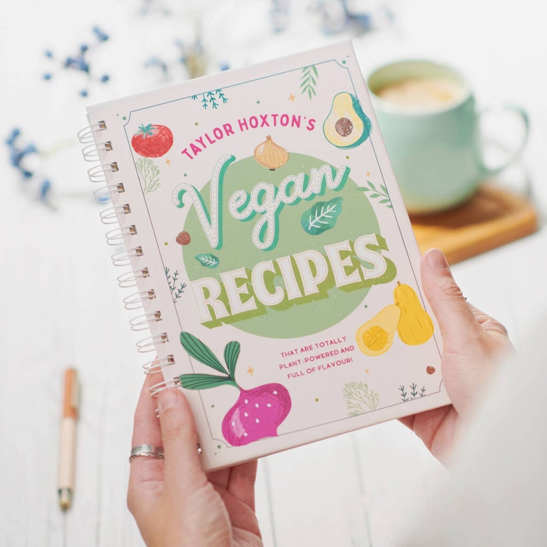 Personalised Vegan Recipe Book - Etsy