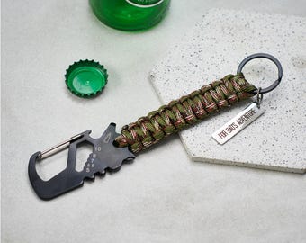 Gepersonaliseerde avontuurlijke karabijnhaak multitool